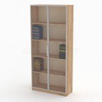 Книжный шкаф со стеклом КН-7