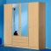 Шкаф для одежды с зеркалом ШДО10