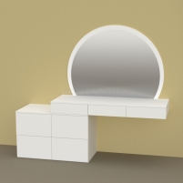 Туалетный столик с зеркалом ТС12