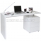 Стол для ноутбука с выдвижными ящиками белый СН3