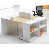 Офисные столы для персонала  с перегородкой СПП2