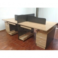 Офисные столы для персонала с перегородками СПП-3